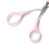 1 Pcs Eyebrow Trimming Scissors with Built-in Comb - Stainless Steel, Precise Grooming Tool, Creating Perfect Eyebrows