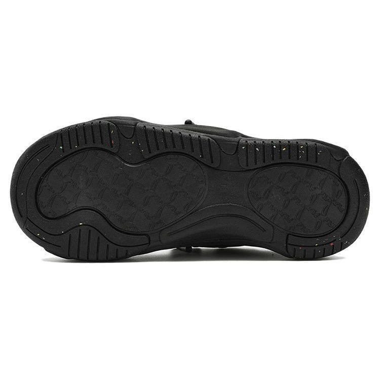 Fila Brook Modern Thick Sole Comfortable Versatile Low Top Casual Shoes Men Sneaker Black F12M341225FBK