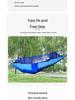 Quick Open Portable Outdoor Hammock with Mosquito Net - Anti-Rollover Design for Adults and Children, Thickened for Camping