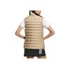 adidas Performance Women's Beige Lightweight Warm Stand Collar Down Vest HZ6056