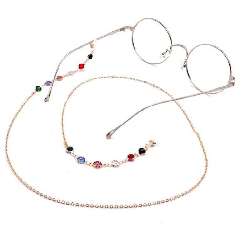 Colorful Glasses Chain Eyeglass Glasses Chain Reading Glasses Strap Decoration for Fashion Women
