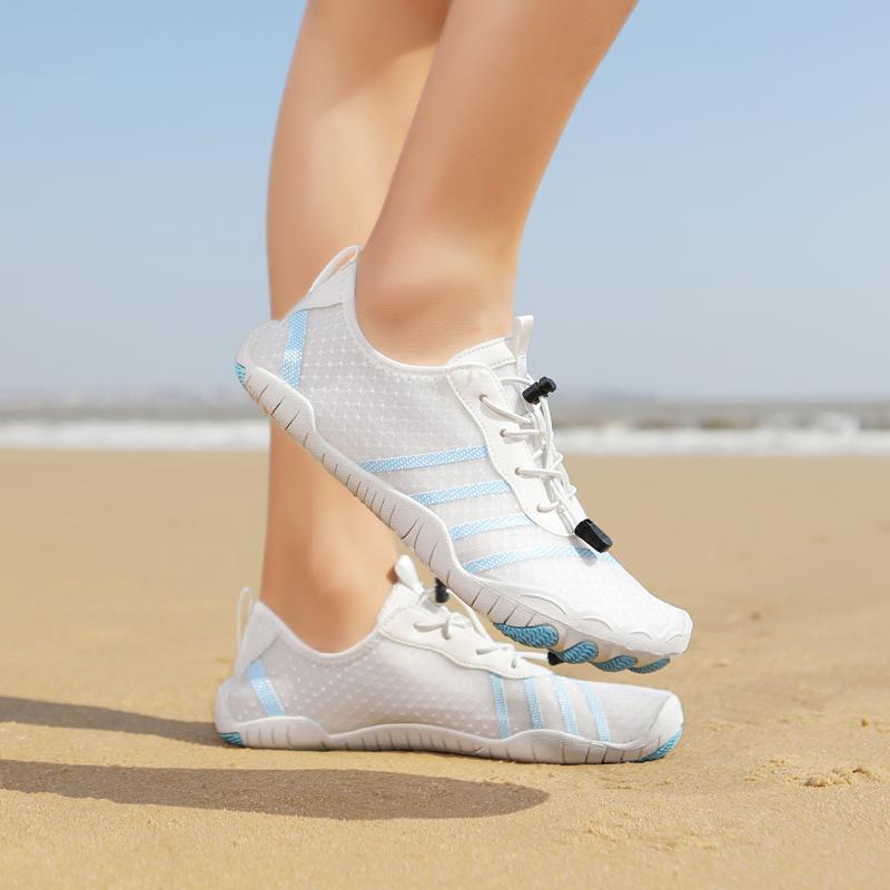Rutschfeste Wat-Sportschuhe für Damen und Herren, Schnelltrocknende Aqua-Schuhe zum Schwimmen, Leichte, atmungsaktive Wassersneaker für Canyoning, Angeln, Surfen