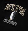 NP STUDIO Feeders Graphic Oversized Sweatshirt Black