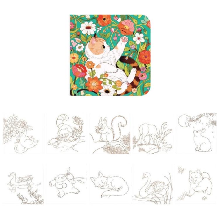 

Spirals Bounding Art Book Coloring Notebook For Travel Featuring Spirals Binding And Clear Printed Line Easy To Coloring
