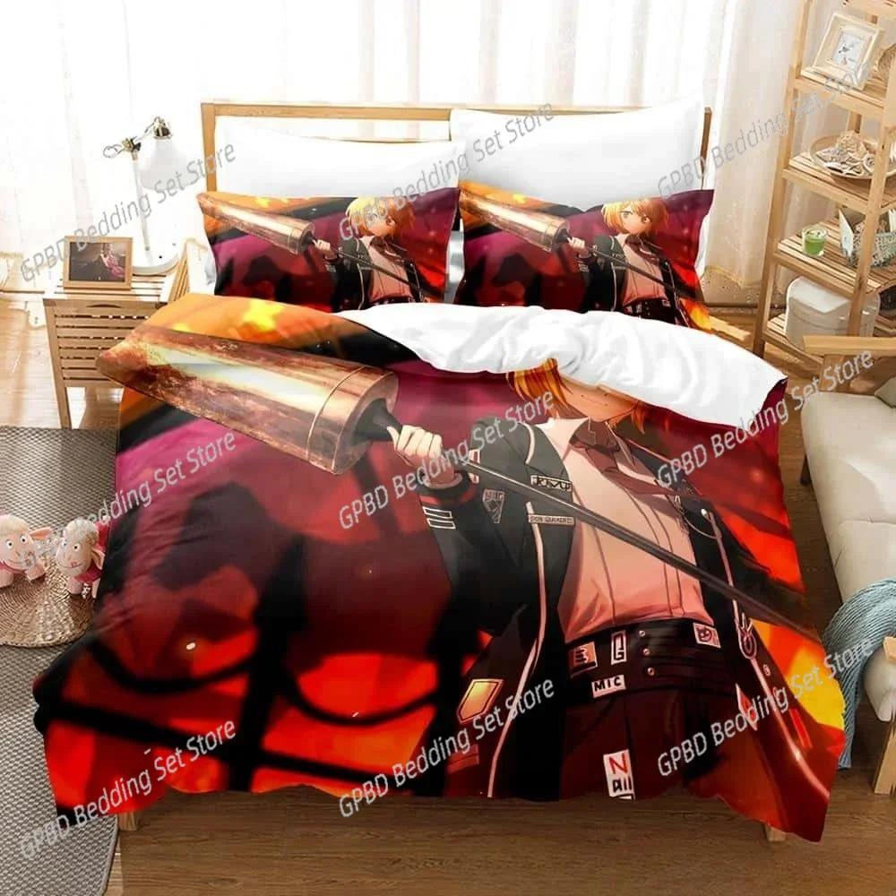 Fashion Game Limbus Company 3D Duvet Cover Bedding Set Comforter Linen Pillowcases Home Decor Single Double Twin King Queen