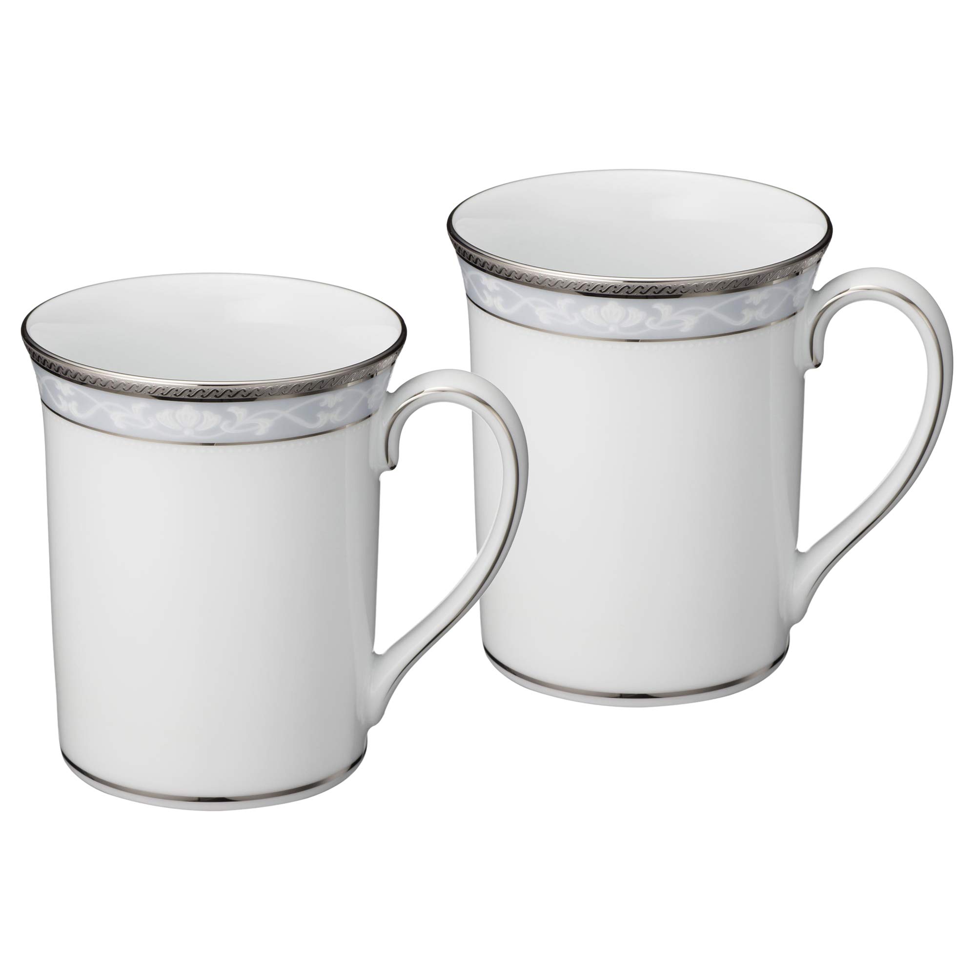 

Кружка Noritake 310cc Hampshire Platinum 2 Fine Porcelain (Парный набор) Р91332/4336