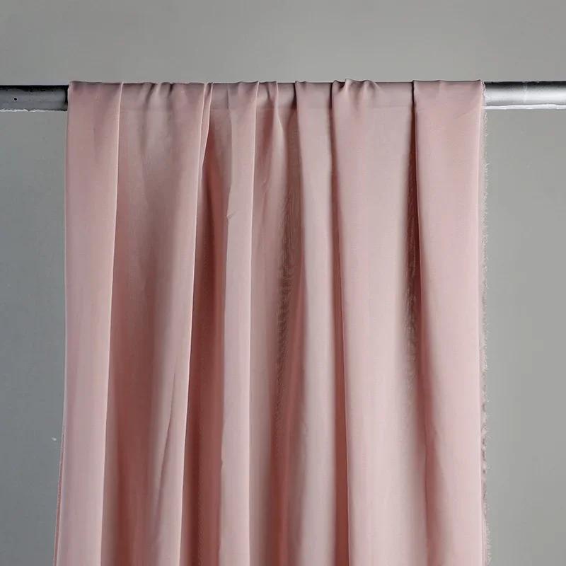 100x150cm Chiffon Fabric Clothing Wedding Decoration Avocado Green Sage Mint Yarn Layout Gauze DIY Home Deco Dress Material