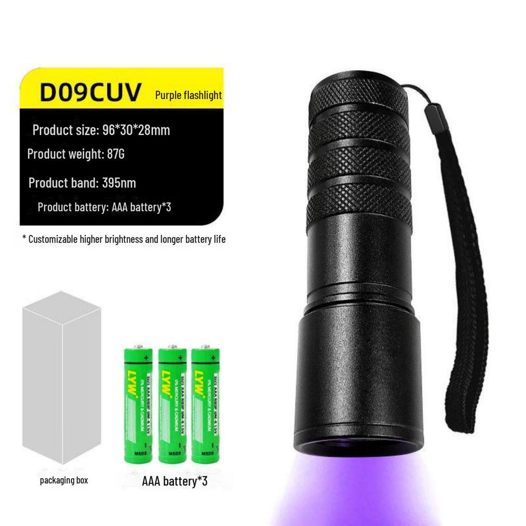 Wood's UV Lamp: Cat Moss Nail Art Curing, Banknote Detection, Night Light with Ultraviolet ID, Scorpion Light.