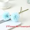 Floral Fake Ball Chrysanthemum Silk Flower For Party Decor And Props Photography