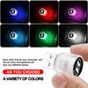 1 Pièce Lumière LED USB pour Voiture Lumière d'Ambiance Intérieure Auto Style Emblème de Voiture Pour Hyundai i30 Tucson Elantra Venue Palisade Terracan Accent Kona