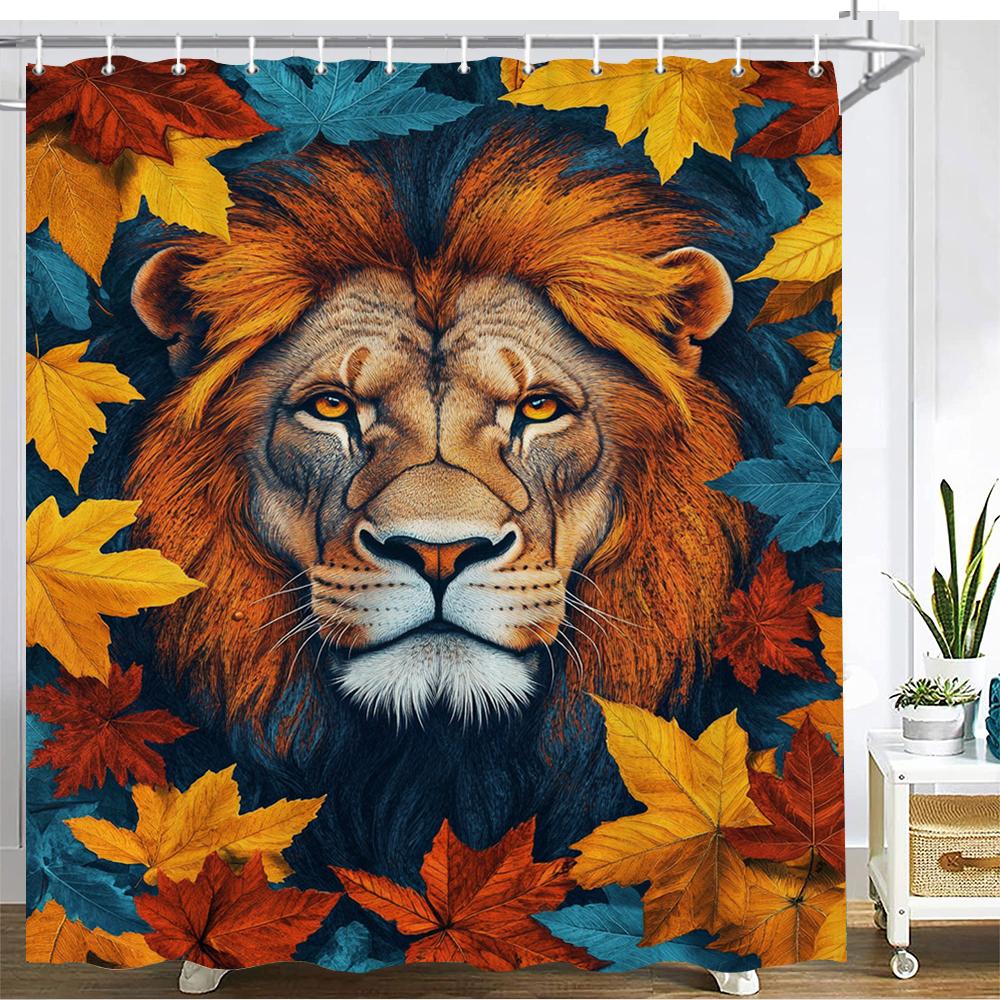 Forest Animal Pattern Shower Curtain Bath Curtain Printing Polyester fabric Bathroom Curtains for Home decoration curtain