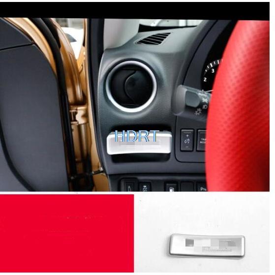 For Nissan Navara NP300 Terra 2018 Stickers ABS Chrome Car Styling Frame Decoration Cover Interior