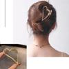 New Metal Claw Clip for Women Gold Geometric Hair Claw Large Size Headband Hairpin Claw Clip Hair Crab Hair Accessories