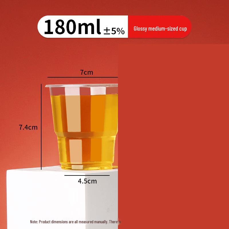 Disposable Clear Plastic Airline Cups
