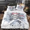 Pirates Movie Duvet Cover Set, Comforter Set Bedding Set With Zipper Ties And Pillowcases For Teens And Adults Bedroom Decor
