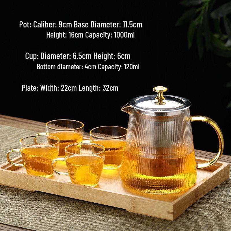ZISIZ Glass Teapot