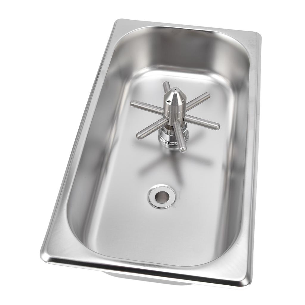 Płukanka do szkła ze stali nierdzewnej Bar podkładka pod kubek szklany automatyczny obrót środek do czyszczenia kubków do kawiarni