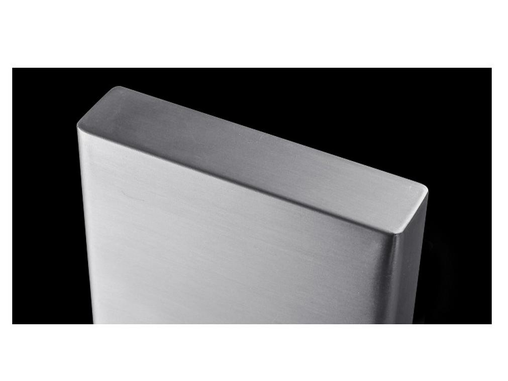 Stainless Steel 4-Section King-Size Cigarette Case with Metal Dividers - Heavy Duty for Men