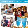 Neuer 2-in-1-Kreativ-Popcorn-Snackbecher, integrierter Getränkebecher mit Griff, tragbarer Getränkebecher, neuartiges Design und viele Funktionen
