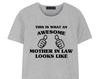 Mother in Law shirt, Mother in Law Gift, Awesome Mother in Law t shirt- 1464