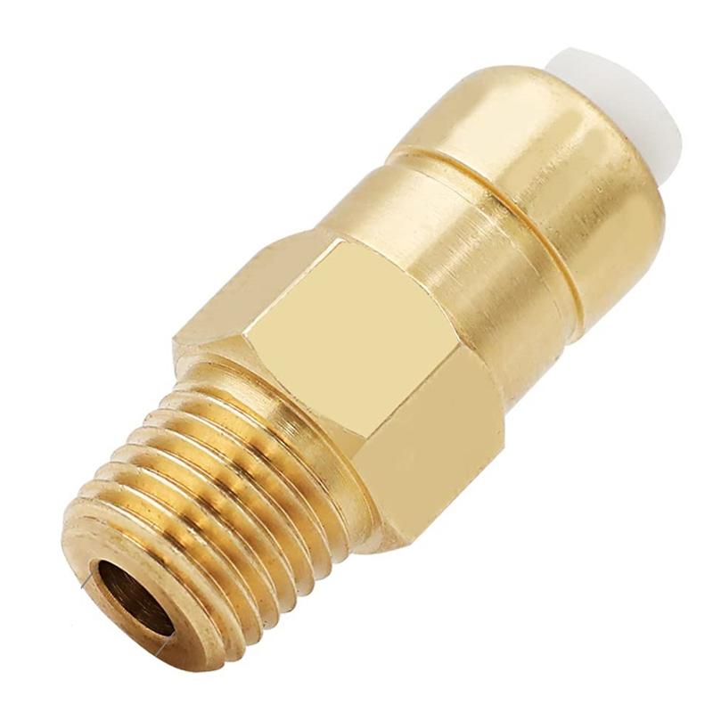 A25F-2 Pieces Thermal Release Valve For Pressure Washer Pump, 1/4 Inch NPT Thermal Relief Valve, Replacement Pump Protector