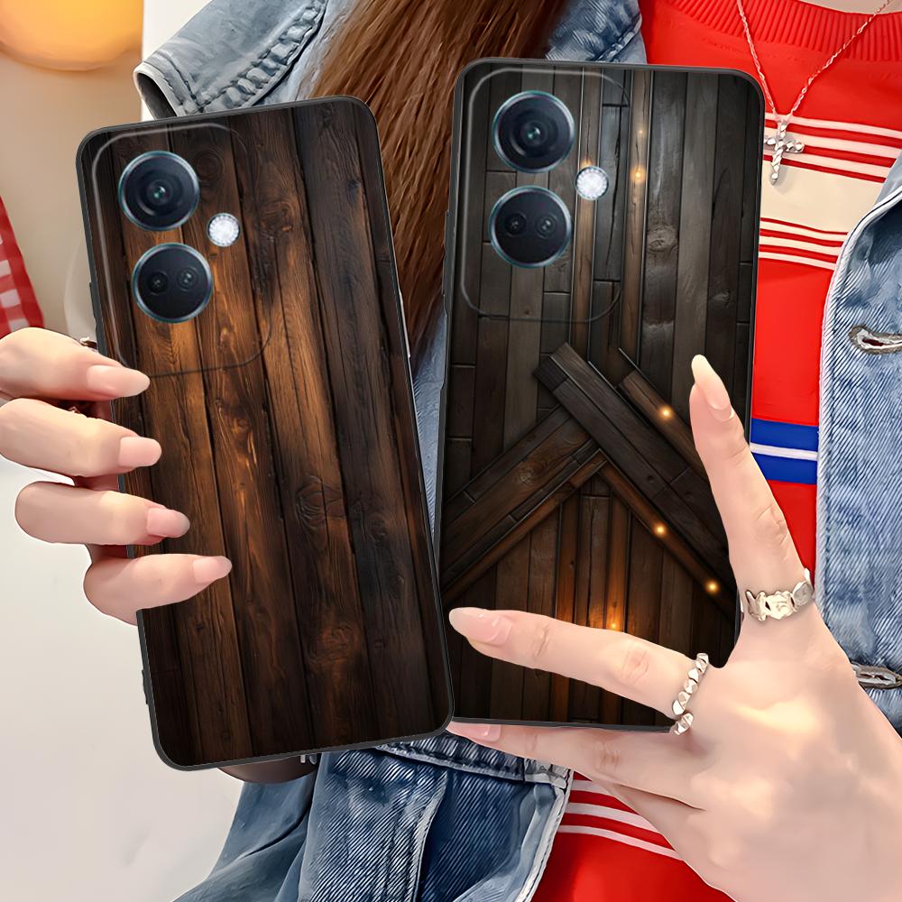 Wood Texture Mobile Cell Phone Case for OPPO Find X9 X8 X7 X6 X5 X3 X2 Plus S Pro Ultra Lite Colorful Printing Cover Luxury