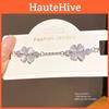 Cat Eye Lucky Flower Pendant Necklace With Zircon Inlay For Elegant Womens Jewelry