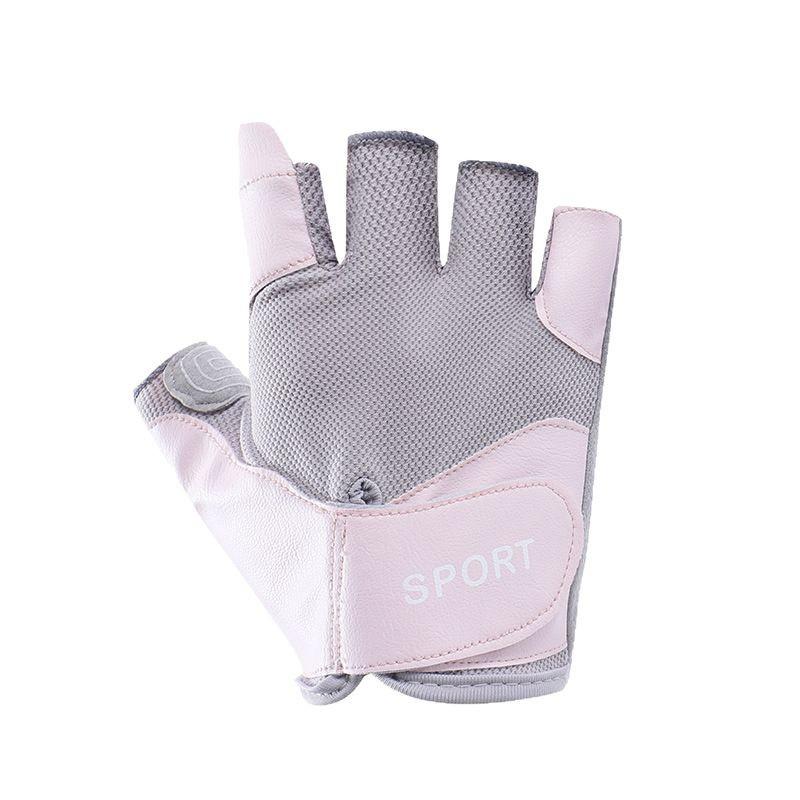 Summer Thin Men's Half-finger Gloves Cycling Gloves Barbell Non-slip Fitness Gloves Women's Outdoor Breathable Sports Gloves