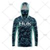 Mens UV Protection Fishing Hoodie With Face Cover Quick Dry Breathable Long Sleeve Outdoor Shirt