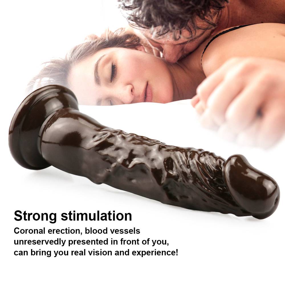 Brown Dual Ended Strapon Ultra Elastic Harness Belt Strap on Dildo Adult Sex Toys for Woman Couples Anal Soft Dildos Adult Toy