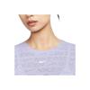 New Nike Swoosh T Shirts Women's Light Purple HJ2286-533