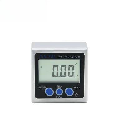 Aluminum Alloy Digital Protractor Inclinometer Electronic Bevel Box Inclinometer With Magnets Light Digital Angle Gauge