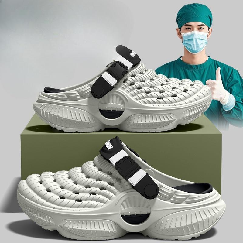 Medical Shoes - Operating Room Slippers - Men's New Style Ankle Boots - Anti-odor Shoes