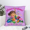 DDoras and Boots Square Pillowcases Polyester Couch Cushion Case Creative Decor Pillow Cover 4040