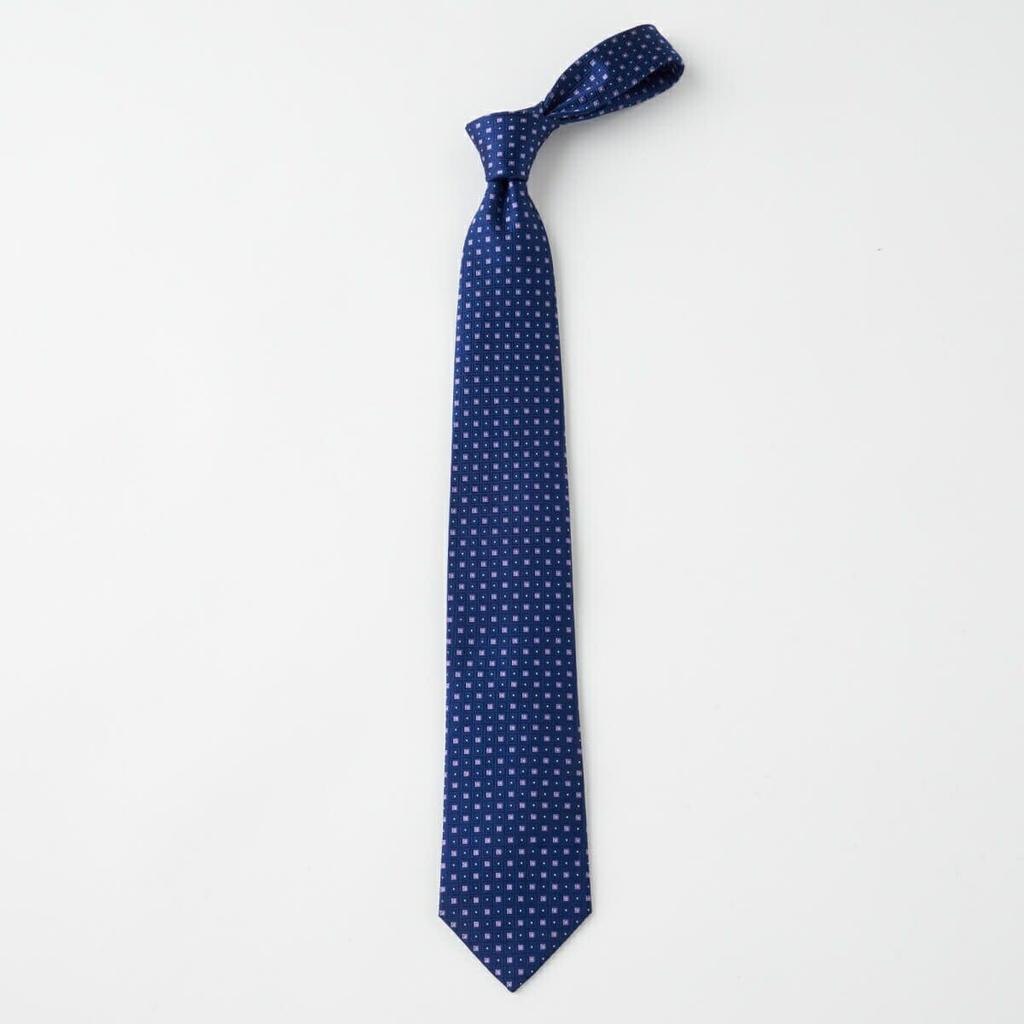 [Ogier] 100% Silk Tie, Regular Tie, Jacquard Weave, Small Pattern, Gift, Business, Men's, Stylish, 8cm Width