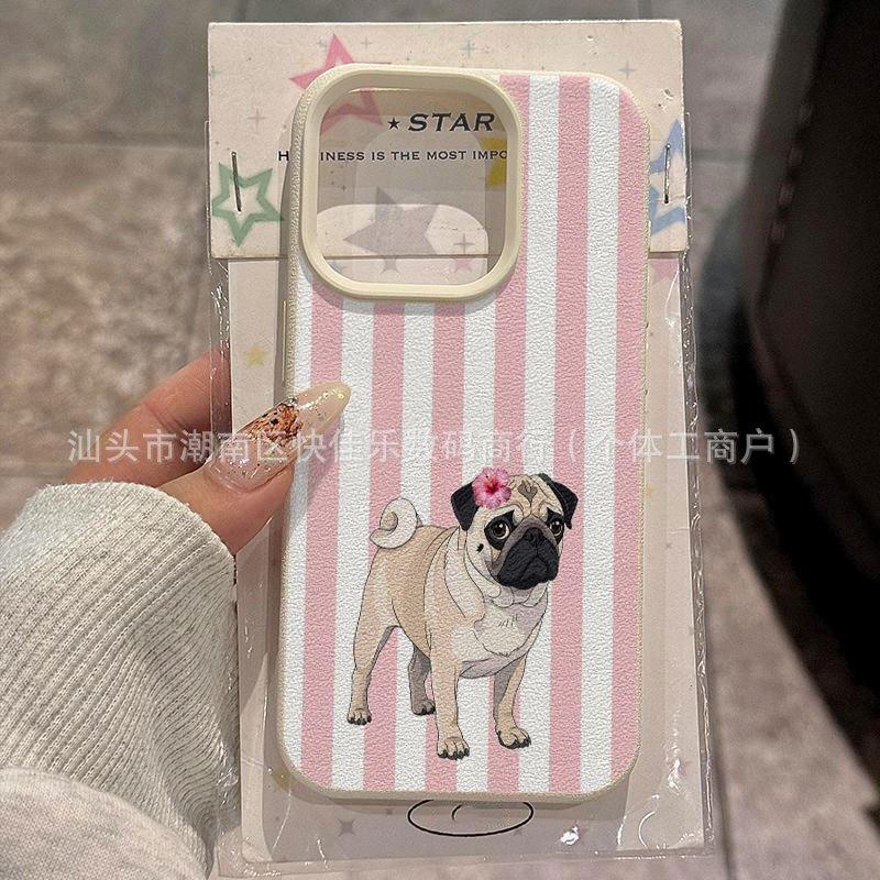 Dog iPhone 14 Pro iPhone 13 phone case, 12/11 Cute Pet 17/16/15 Pro Max shockproof protective case