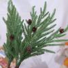 DIY Wreath Artificial Norfolk Pine Branches Artificial Plastic Plants  Desktop Living Room Decor
