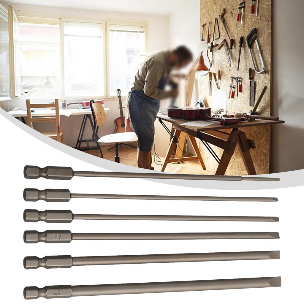 Alloy Steel Hand Drill SL SL Slotted Screwdriver Bits Set