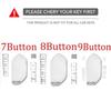 7/8/9 Buttons Silicone Car Key Case Cover Fob Holder For Kia Picanto Sorento Mq4 Carnival Ka4 Morning K5 Carens  Ev5 Ev9