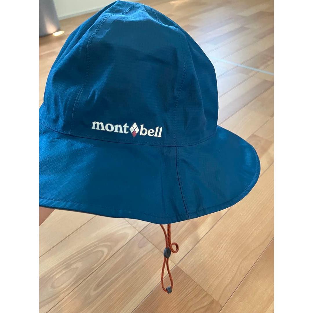 Used mont-bell GORE-TEX hat blue