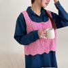 New Arrivals Open Run Wool Bustier Knit Vest Pop Color Women