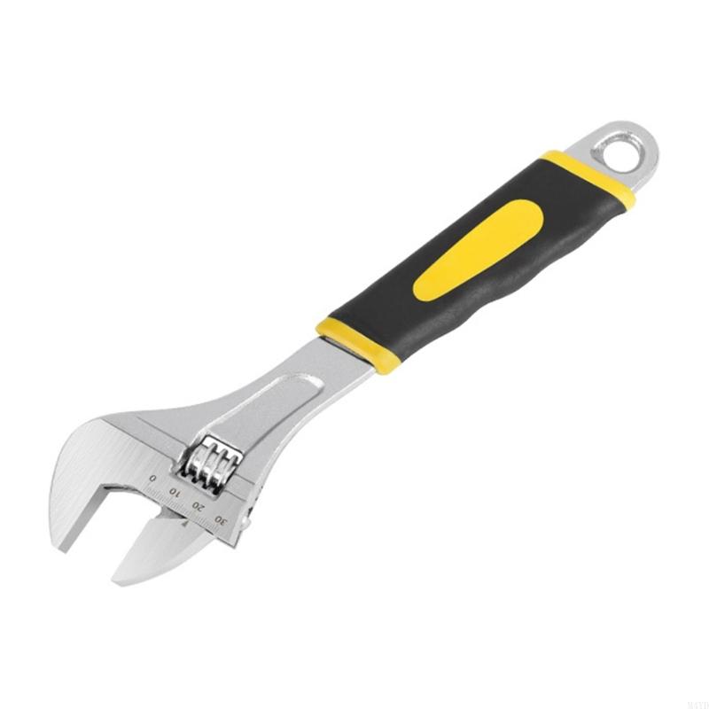 6/8/10/12Inch Adjustable Faucet Wrench for Tight Space Under Sink Wrench Faucet Tool Multifunctional for Bathroom Household M4YD