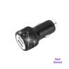Diamond-Inlaid Dual USB Fast Car Charger with Smart Multi-Function Adapter