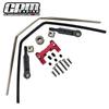GPM Aluminum 7075 Front/Rear Sway Bar Mount & Linkage & Wire For TRAXXAS Sledge