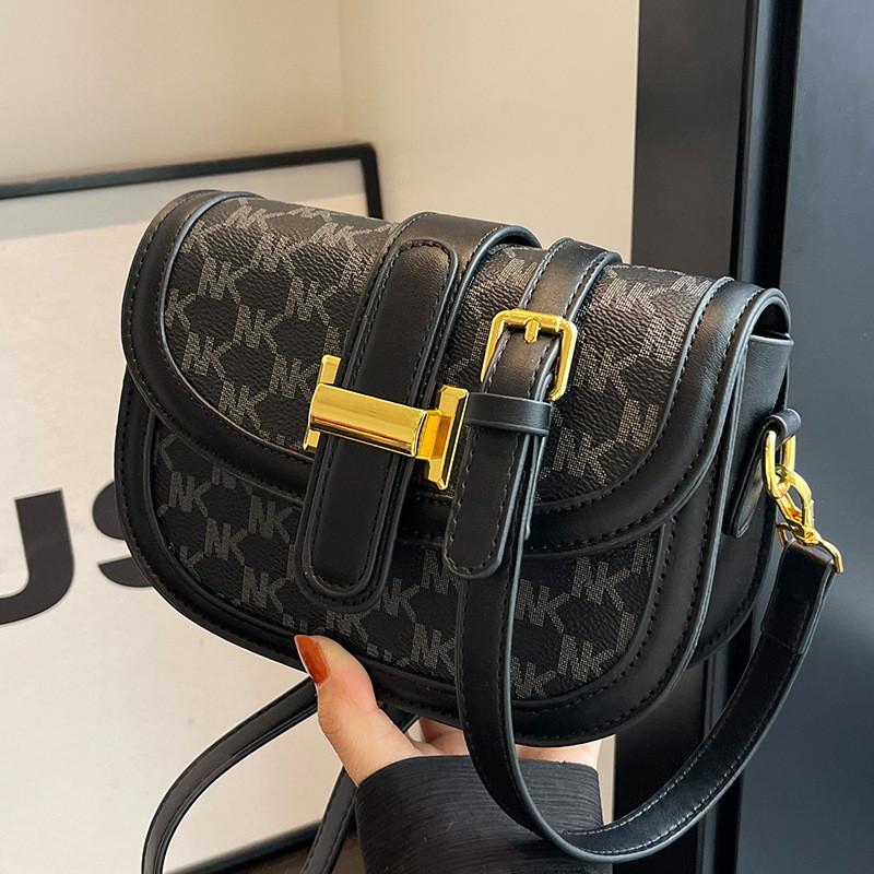 IELGY Ladies Saddle Bag Retro High-End Sense Shoulder Messenger Bag