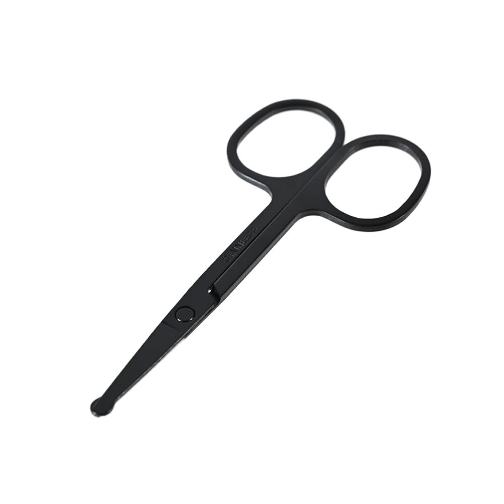 Small Scissors Scissors Scissors For New 1Pc 3.5" Stainless Steel Mini Portable Curved Mustache Nose Ear Hair Remover Trimmer