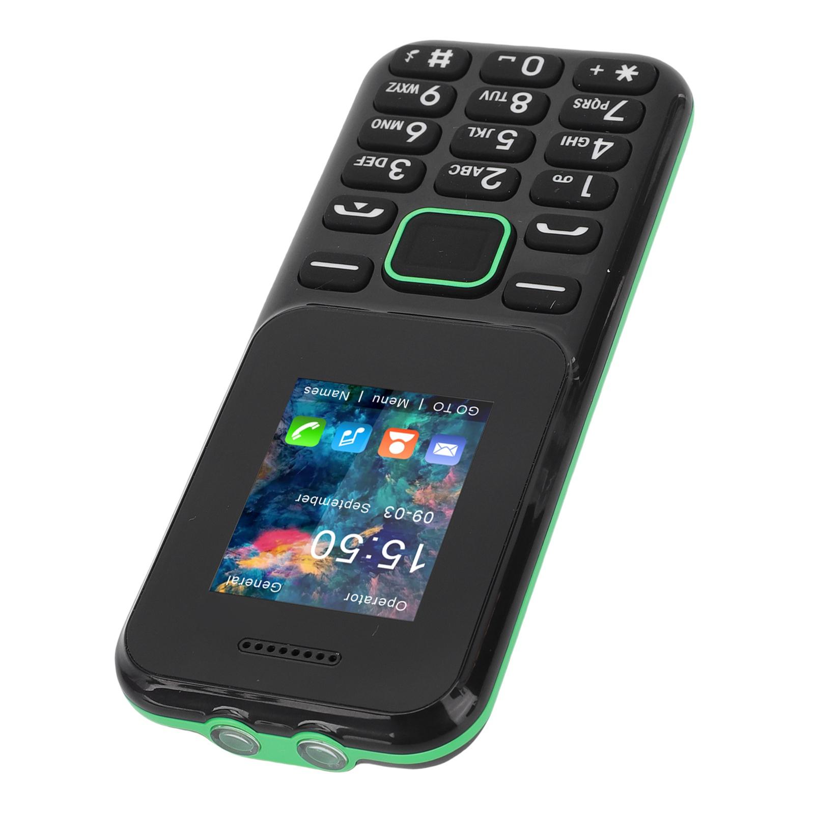 

2G Unlocked Elderly Mobile Phone 1.77 Inch Big Buttons Cell Phone with 3600mAh Battery Loud Speaker 2 SIM Card Slots for Senior