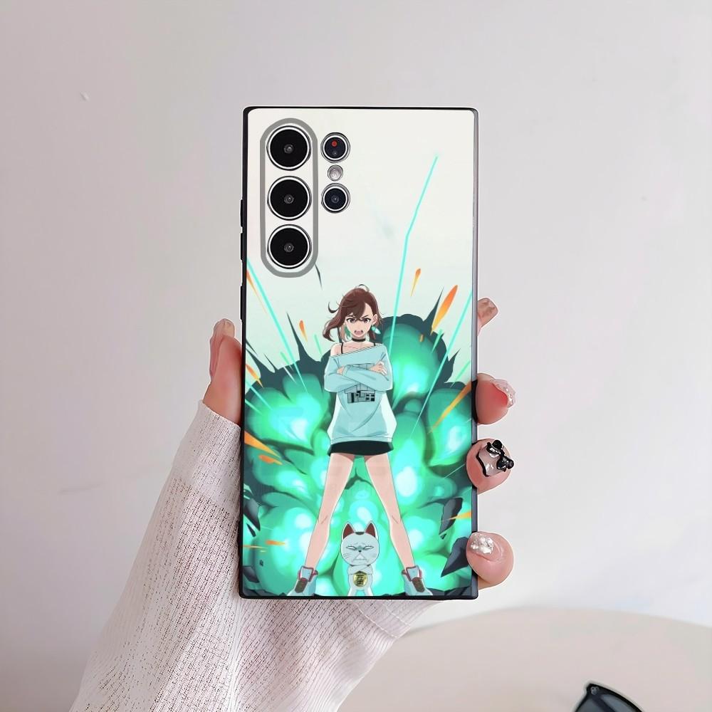 Anime D-Dandadan Phone Case For Samsung Galaxy S25 S24 S22 S23 Ultra S21 S20 Plus 5G Frosted Non-Slip Full Cover Soft Case