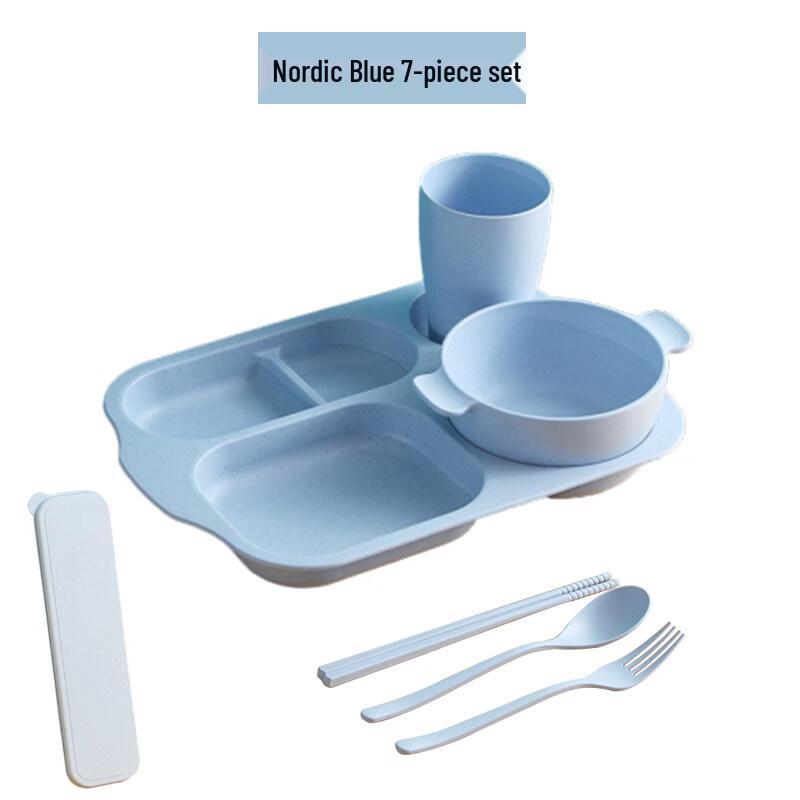

Wheat Straw Divided Dinnerware Set