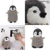 Penguin Plush Hand Towel With Absorbent Cotton For Kids And Adults